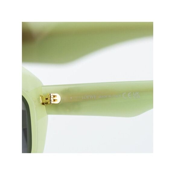 Loewe Women Sunglasses Green Grey Cat Eye LW40127I ANAGRAM 95A NEW AUTHENTIC main image 9